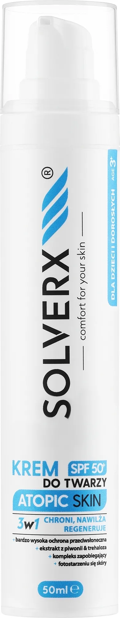 Crema solare viso, SPF 50