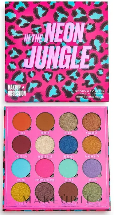 Makeup Obsession In The Neon Jungle Eyeshadow Palette