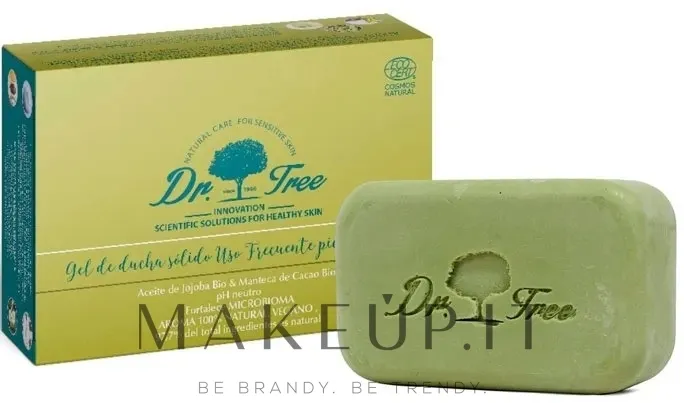 Gel doccia solido per uso frequente