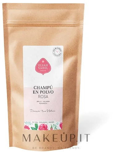 Shampoo in polvere biologico "Rosa"