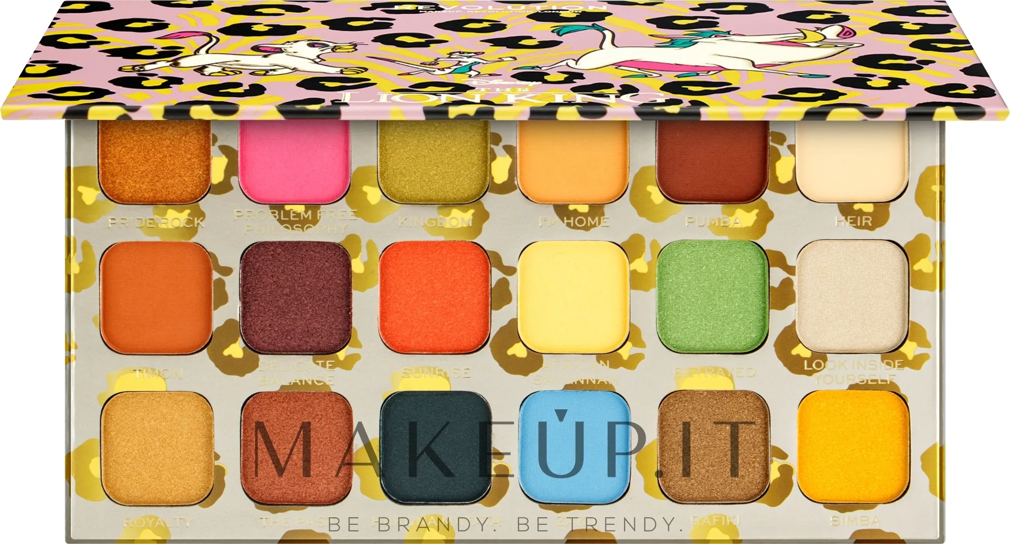 Makeup Revolution Disney The Lion King Hakuna Matata Shadow Palette