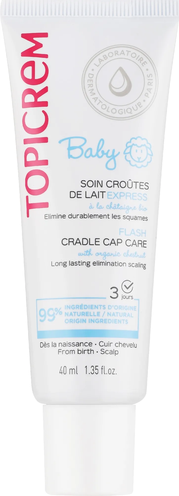 Gel per il trattamento della dermatite seborroica nei bambini